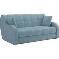 Диван Мебель-АРС Аккордеон Барон НПБ 120x200 (голубой Luna 089)