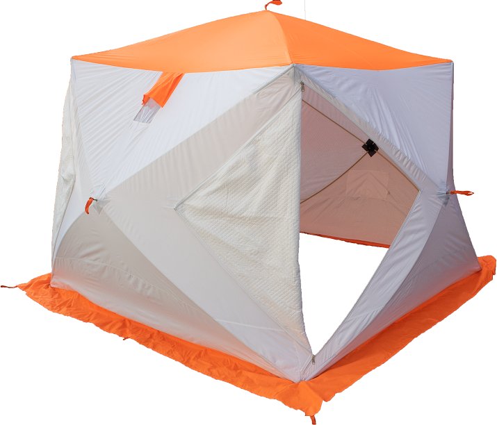 

Палатка для зимней рыбалки Пингвин Shelters MrFisher Лонг 290 (белый/оранжевый)