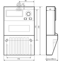 Счетчик электроэнергии Инкотекс Меркурий 230 AM-01