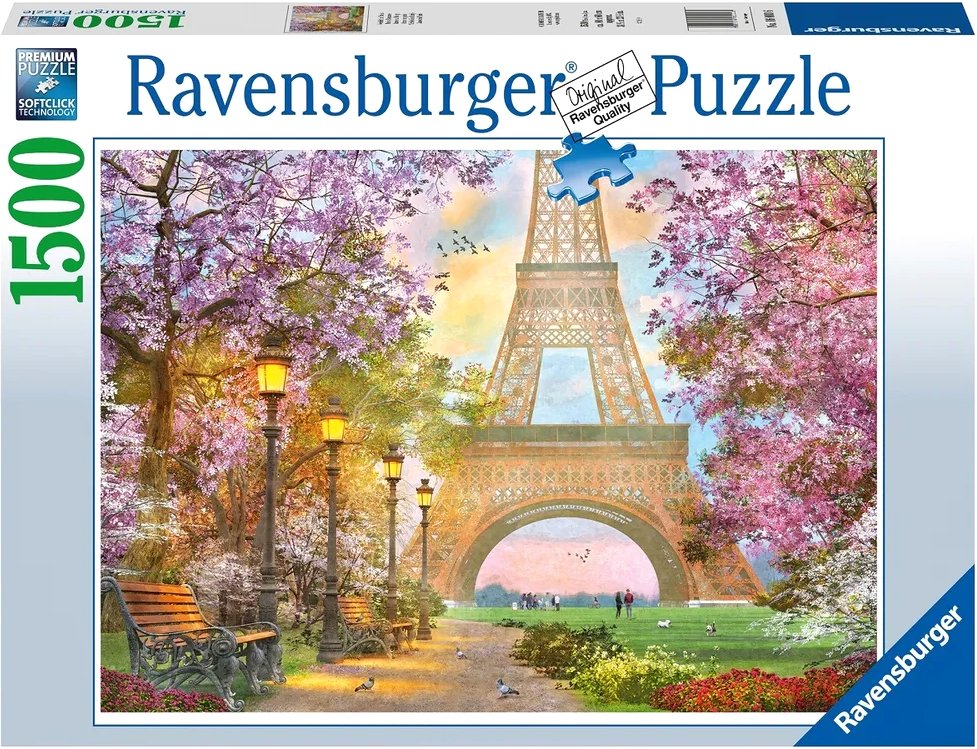 

Пазл Ravensburger Романтика Парижа 16000 (1500 эл)