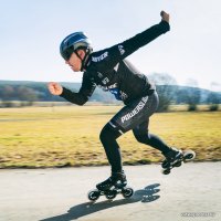 Роликовые коньки Powerslide R6 Marathon 125 904483 (р. 46)
