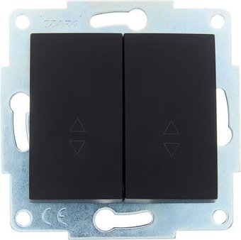 Выключатель проходной Lezard Asti 7081-4288-106 (черный бархат)