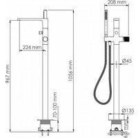 Смеситель Wasserkraft Tauber 6421