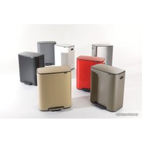 Система сортировки мусора Brabantia Bo Pedal Bin 2 x 30 л (белый)