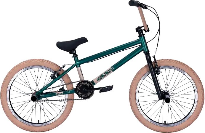 

Велосипед Tech Team Goof 2024 (темно-зеленый/бежевые колеса)