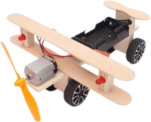 3Д-пазл Вольтик Самолет со светом F12a