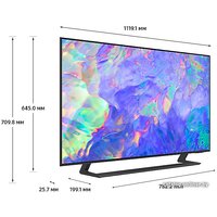 Телевизор Samsung Crystal UHD 4K CU8500 UE50CU8500UXRU