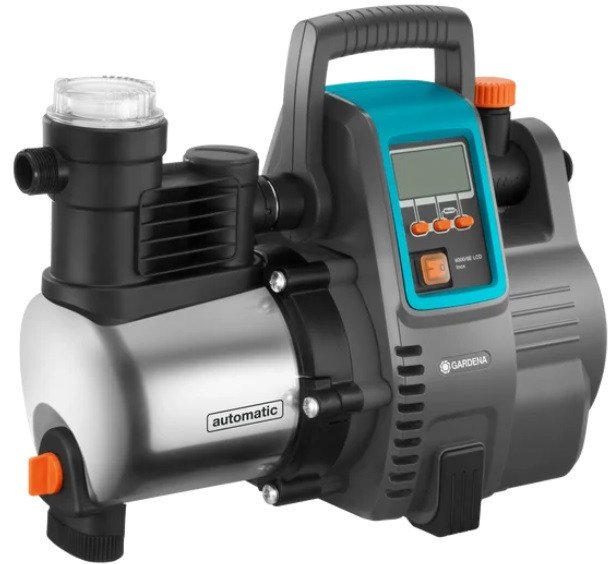 Садовый насос Gardena 6000/6 LCD inox 1760-20
