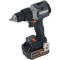 Ударная дрель-шуруповерт DeWalt DCD85MM1T-QW (с 1-м АКБ, кейс)