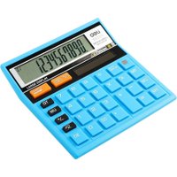 Бухгалтерский калькулятор Deli 39231F (голубой)