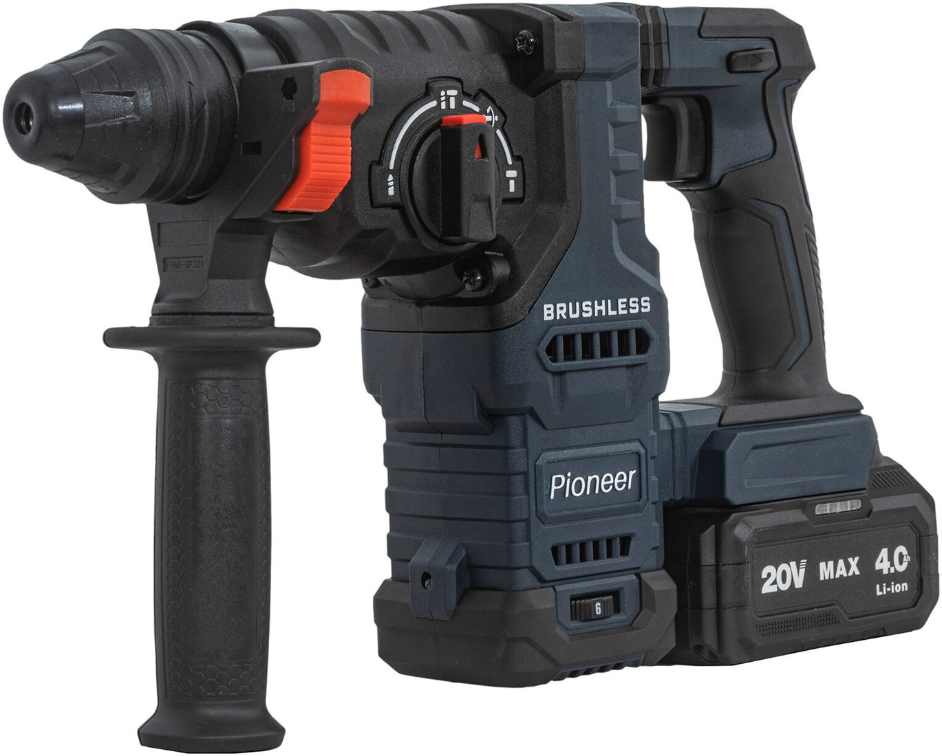 Перфоратор Pioneer Tools RH-E20V40-01C (с 1-м АКБ, кейс)