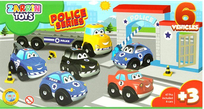 

Набор Zarrin Toys Police Series 039146 (6 шт)