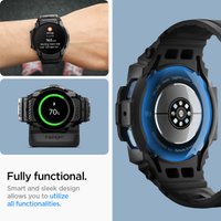 Ремешок Spigen Rugged Armor Pro для Samsung Galaxy Watch7 44 мм ACS08338 (черный)