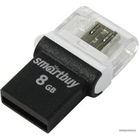 USB Flash SmartBuy POKO 8GB (черный) [SB8GBPO-K]