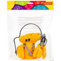Набор инструментов игрушечных Полесье №22 91109 (шуруповёрт №2, наушники, плоскогубцы №2)