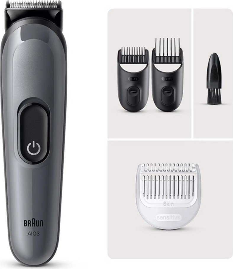 

Триммер для бороды и усов Braun AIO3500