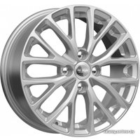 Литые диски K&K КС782 15x6" 4x100мм DIA 54.1мм ET 46мм Сильвер