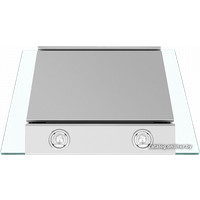 Кухонная вытяжка MAUNFELD Gloria 60 (нержавеющая сталь/прозрачное стекло)