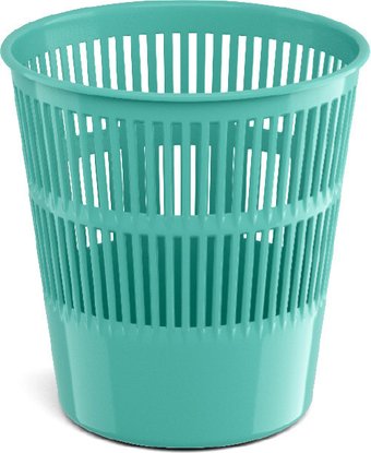 Корзина для бумаг Erich Krause Pastel Mint 9л 55929 (мятный)