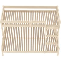 Двухъярусная кровать ФанДОК Ф-136.1-01 90x140/200 (лак)