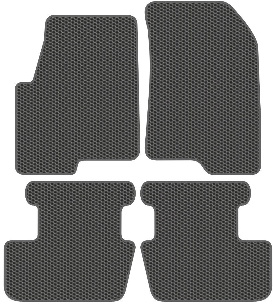 Комплект ковриков для авто Alicosta Jeep Liberty I (suv / MK74) 2006 - 2011 (серый)