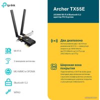 Wi-Fi/Bluetooth адаптер TP-Link Archer TX55E