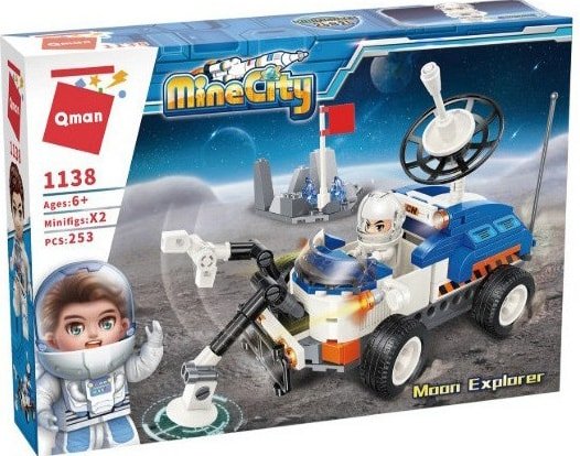 

Конструктор Qman Mine City 1138 Луноход исследователя