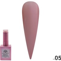 Основа Global Fashion Rubber Base Coat French (тон 05) 15 мл