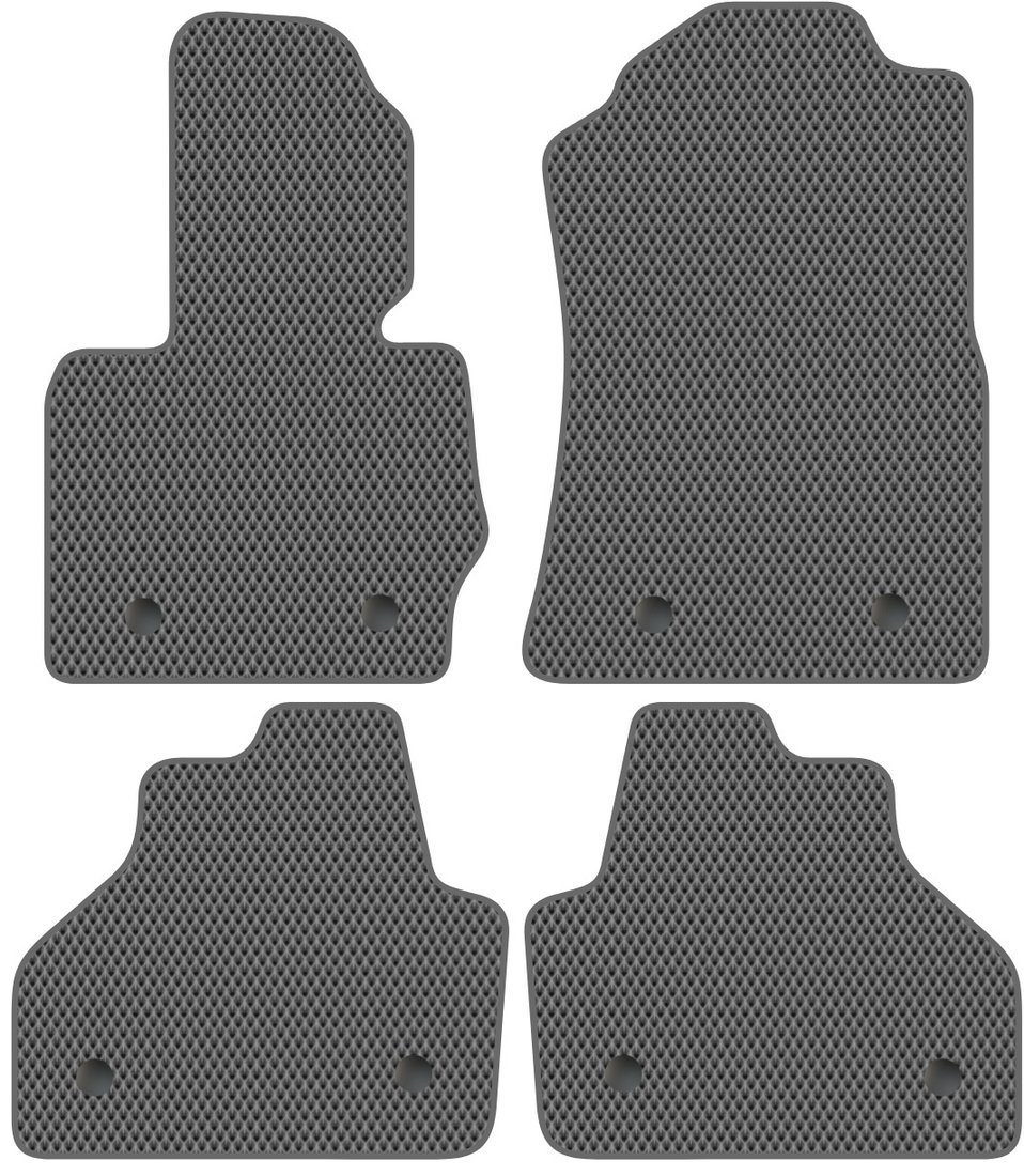 

Комплект ковриков для авто Alicosta BMW X4 M (suv / F98) 2019 - Н.В. (серый, ромб)