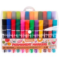 Маркер перманентный Darvish DV-13887-24 (24 шт) в Бресте