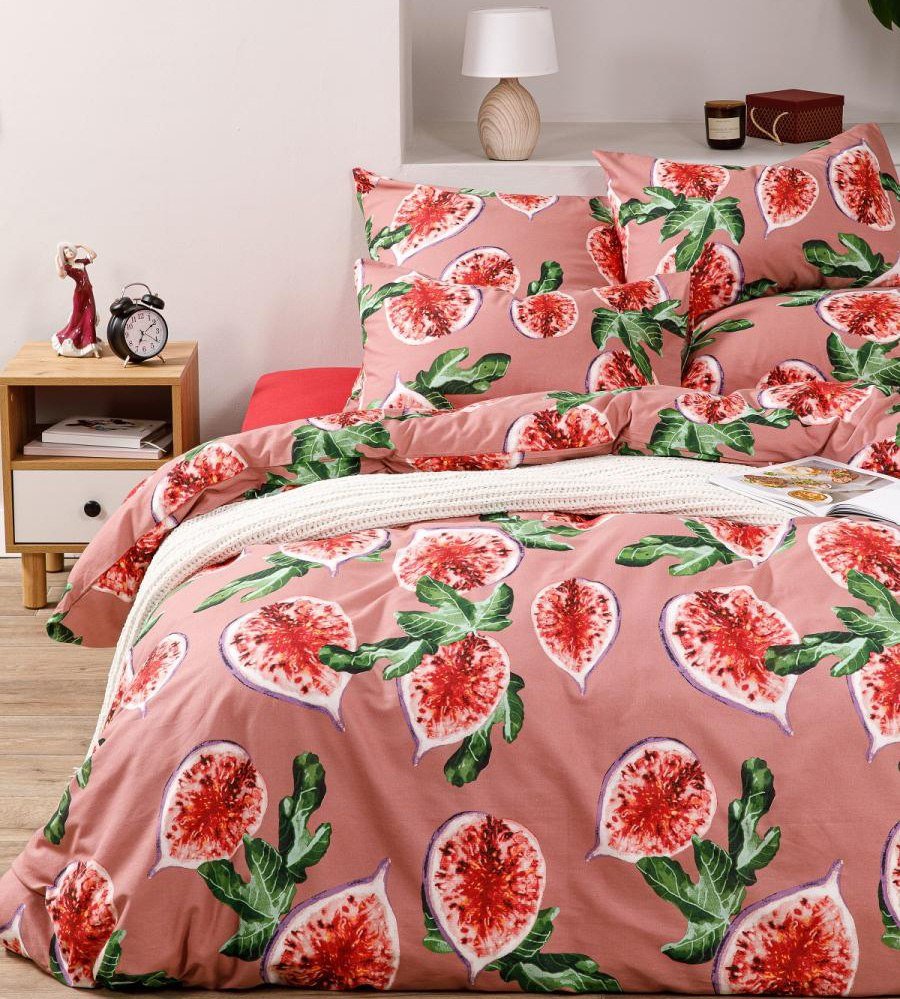 

Постельное белье Ночь Нежна Инжир 2сп 70x70 71143-1+71141-3