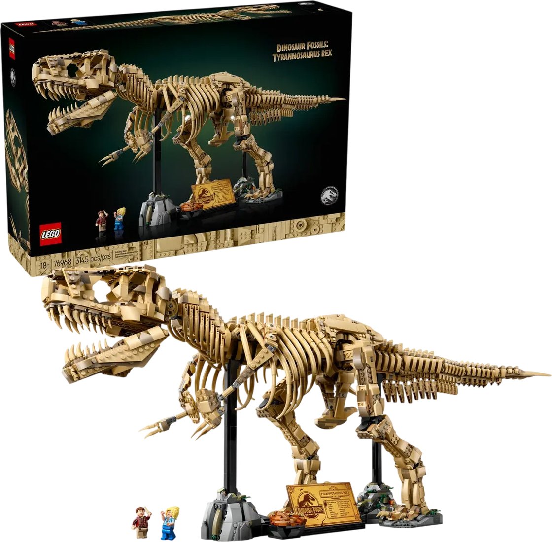 

Конструктор LEGO Jurassic World 76968 Окаменелости динозавров: Тираннозавр рекс