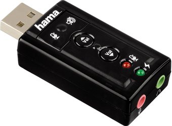 USB аудиоадаптер Hama 51620