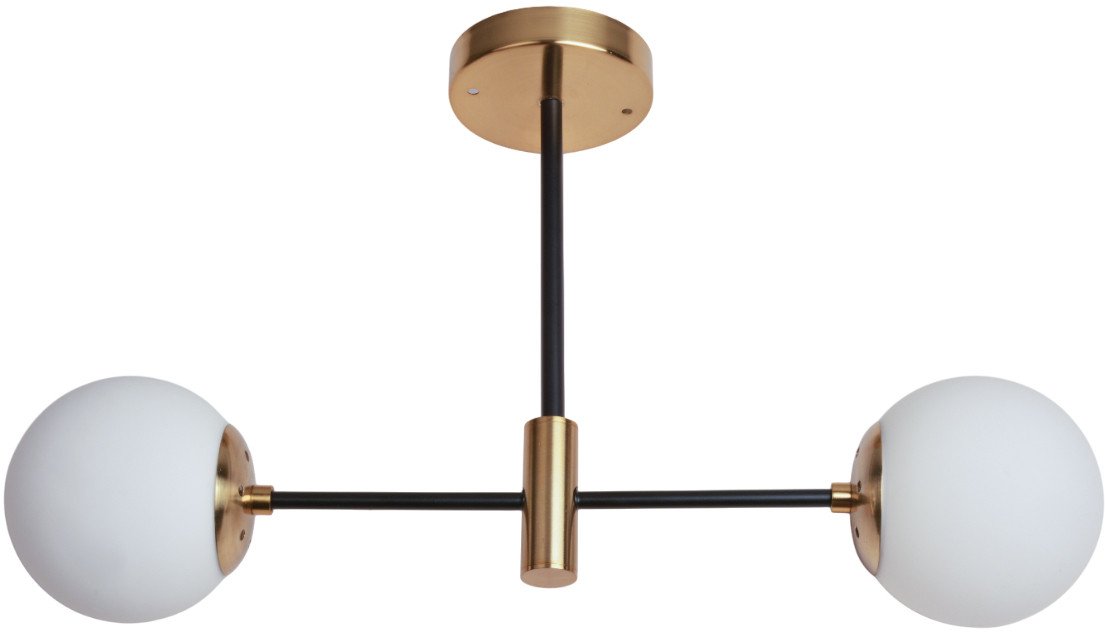 

Люстра средней высоты Mirastyle BL-8316/2 COPPER+BK