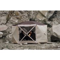 Кемпинговая палатка Wild Land Hub screen house 600 920003-0004-0024.SET (коричнево-бежевый, со стенками)