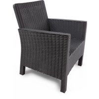 Кресло ВПМ Ротанг 6199088 (темно-серый)