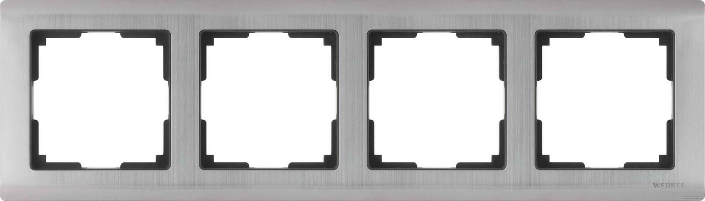 Рамка Werkel Metallic WL02-Frame-04 (глянцевый никель)
