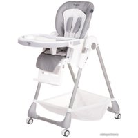 Высокий стульчик Martin Noir Tody Lux (mercury gray) 0+