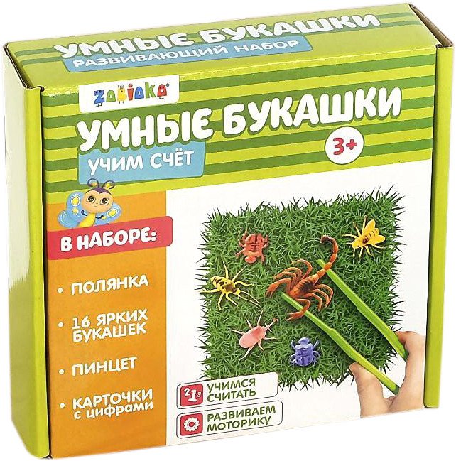 

Развивающая игра Zabiaka Умные букашки 4429018