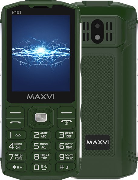 

Телефон Maxvi P101 (зеленый)