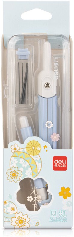 

Циркуль Deli 72166BLUE