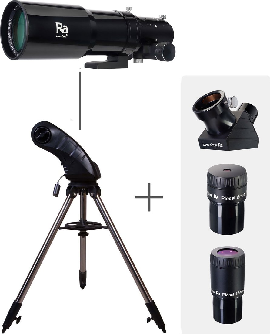 

Телескоп Levenhuk Ra R80 ED Doublet Kit v3