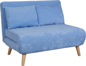 Диван DiArt Элли 1000 (велюр Sensey sky/ножки светлые)