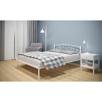 Кровать Князев Мебель Лилия 120x190 ЛЛЯ.120.190.К (коричневый муар)