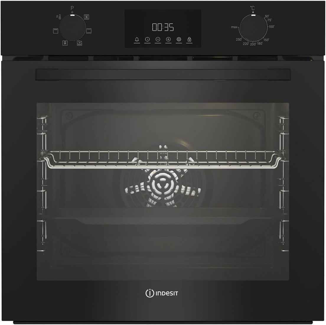 

Электрический духовой шкаф Indesit IBFTE 2434 BL