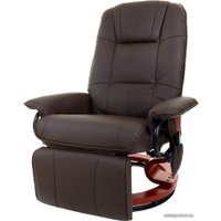 Массажное кресло Calviano 2159 (экокожа, коричневый)