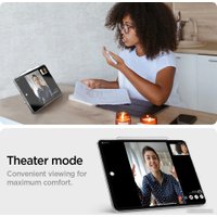 Чехол для планшета Spigen Air Skin Hybrid S для iPad Pro 12.9 (2022/2021) (прозрачный)