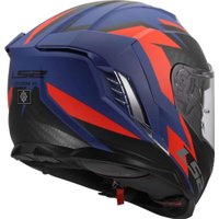 Мотошлем LS2 FF818 Storm III Dynamo (2XL, синий/красный)