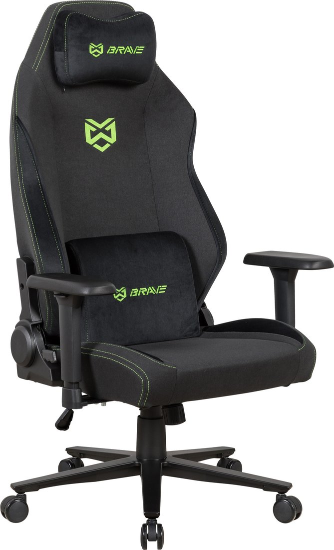 

Игровое (геймерское) кресло Brave AF-1-2 (Grizzly Black/Green)
