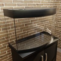 Аквариум Hydroterra Gloria 70 л без тумбы (черный)